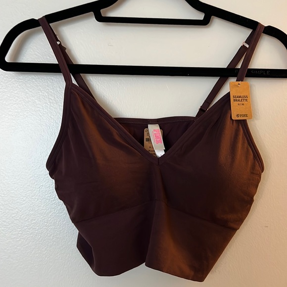 Victoria’s Secret VS Pink Seamless Bralette - XL - NWT! - Picture 3 of 6